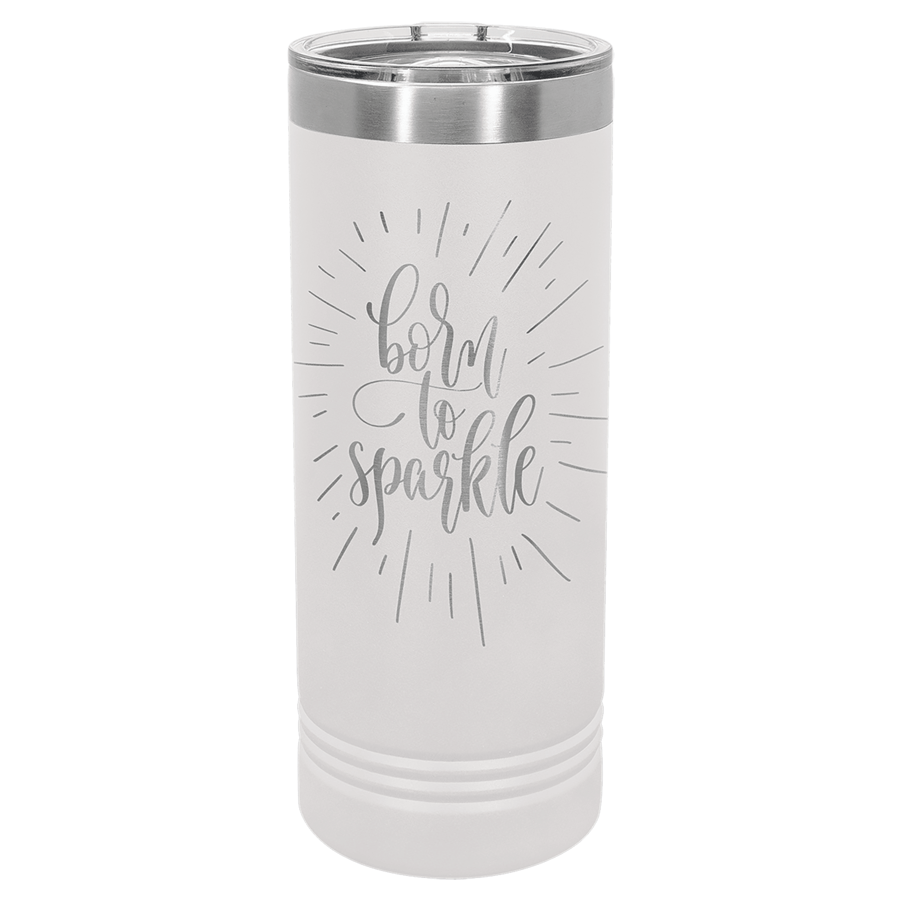 22 oz. Stainless Steel Skinny Tumbler with Slider Lid