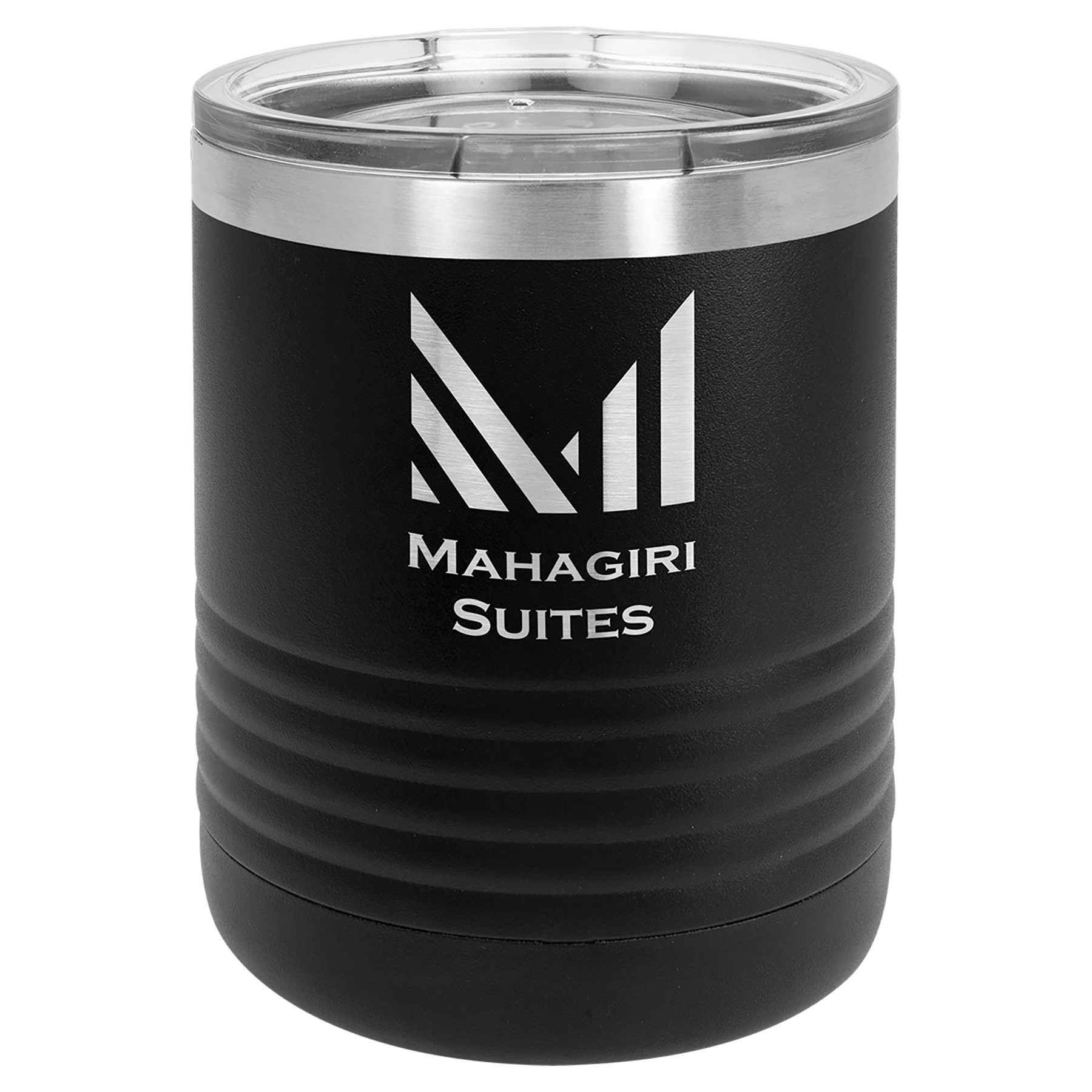 10 oz. Stainless Steel Vacuum Insulated Ringneck Tumbler with Clear Lid