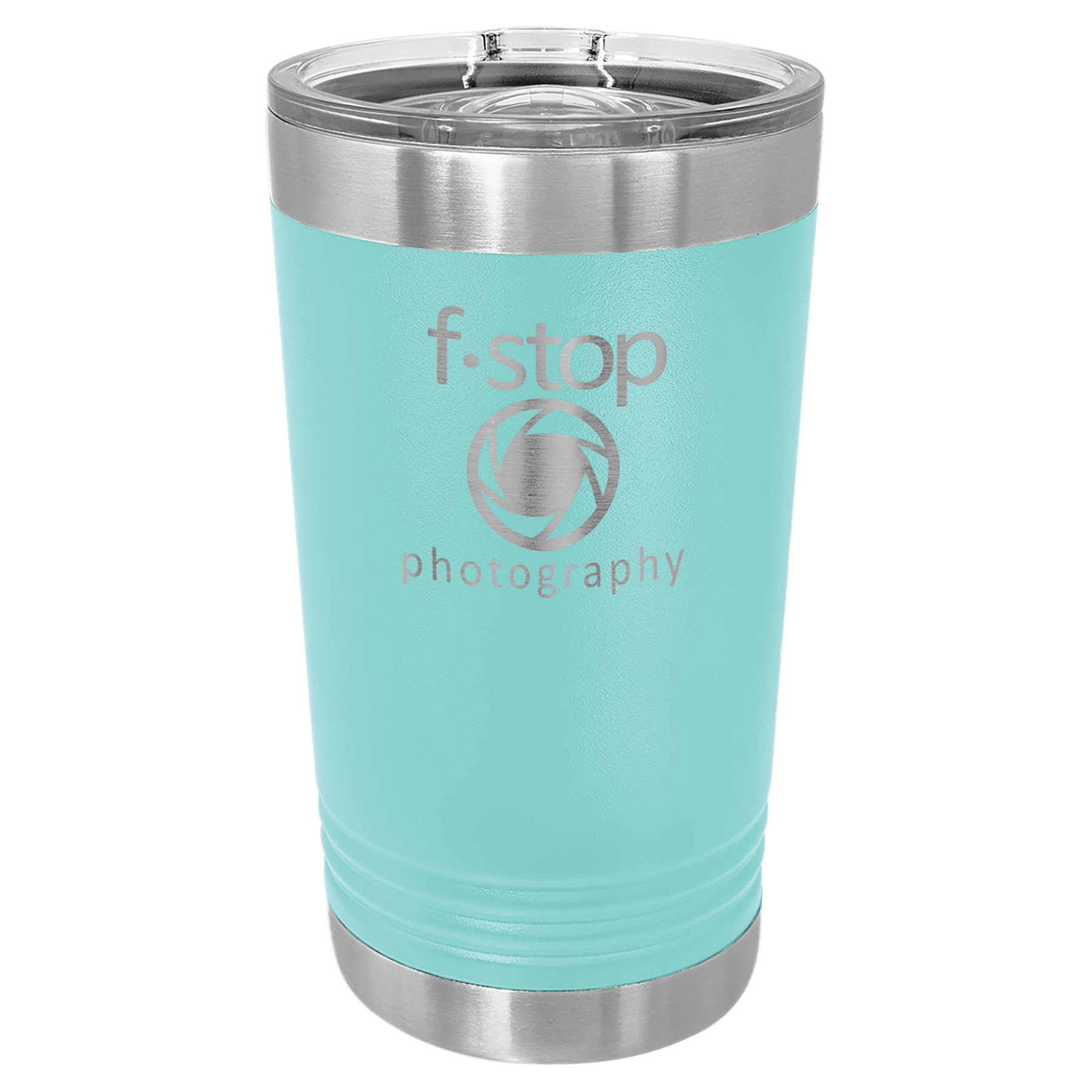 16 oz. Stainless Steel Pint with Slider Lid