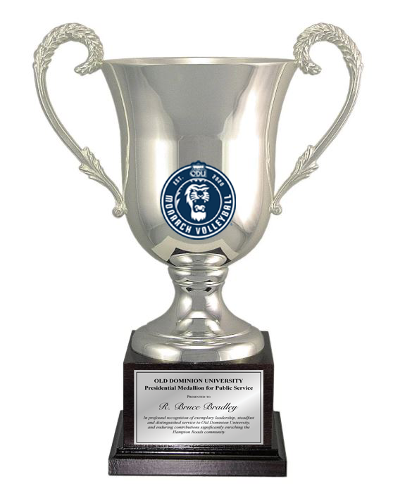 Silver plated Italian Engravable Cup.  Engraving on cup add'l cost.