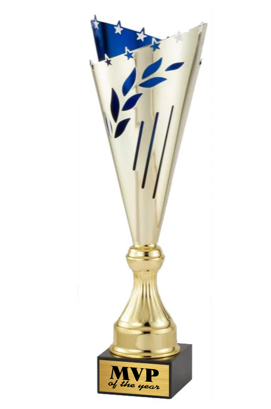 Laser Cup on a Black Marble Base