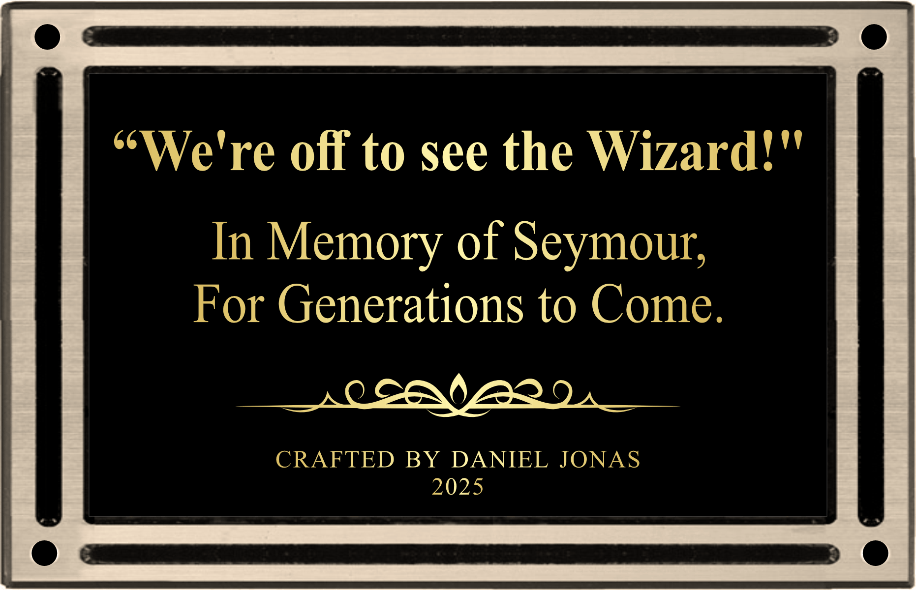 Cast Aluminum Plaque