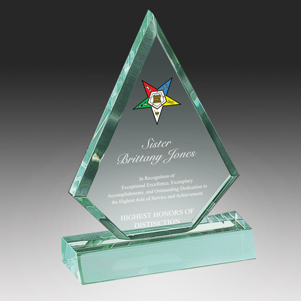 Acrylic Triangle Award