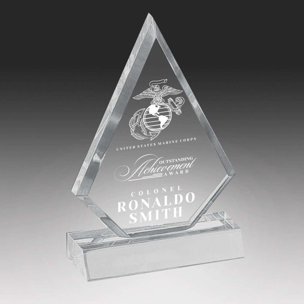 Acrylic Triangle Award