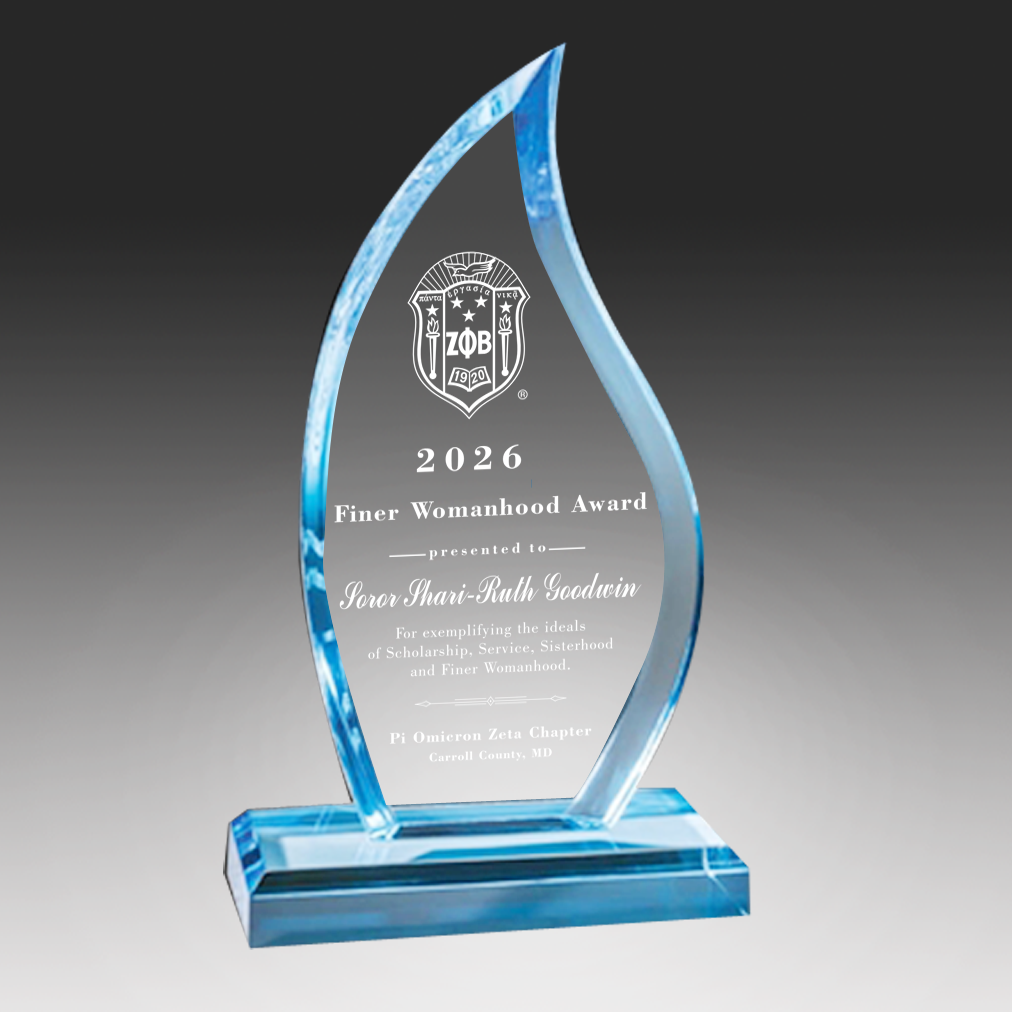 Acrylic Flame Award
