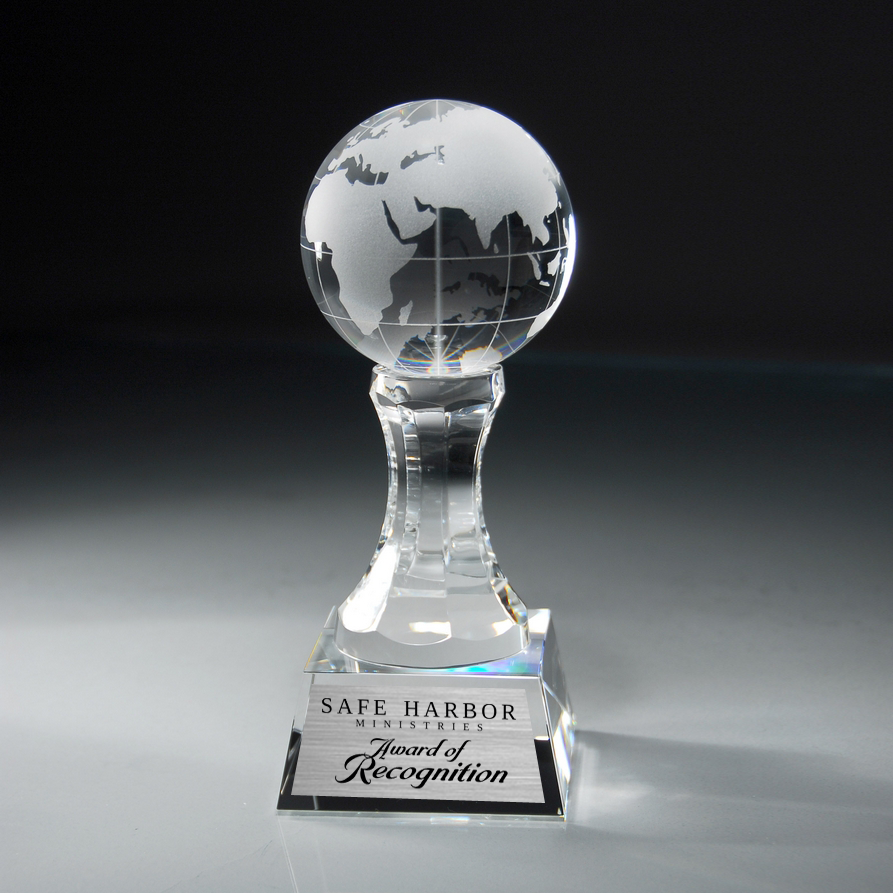 Optical Crystal Globe Award