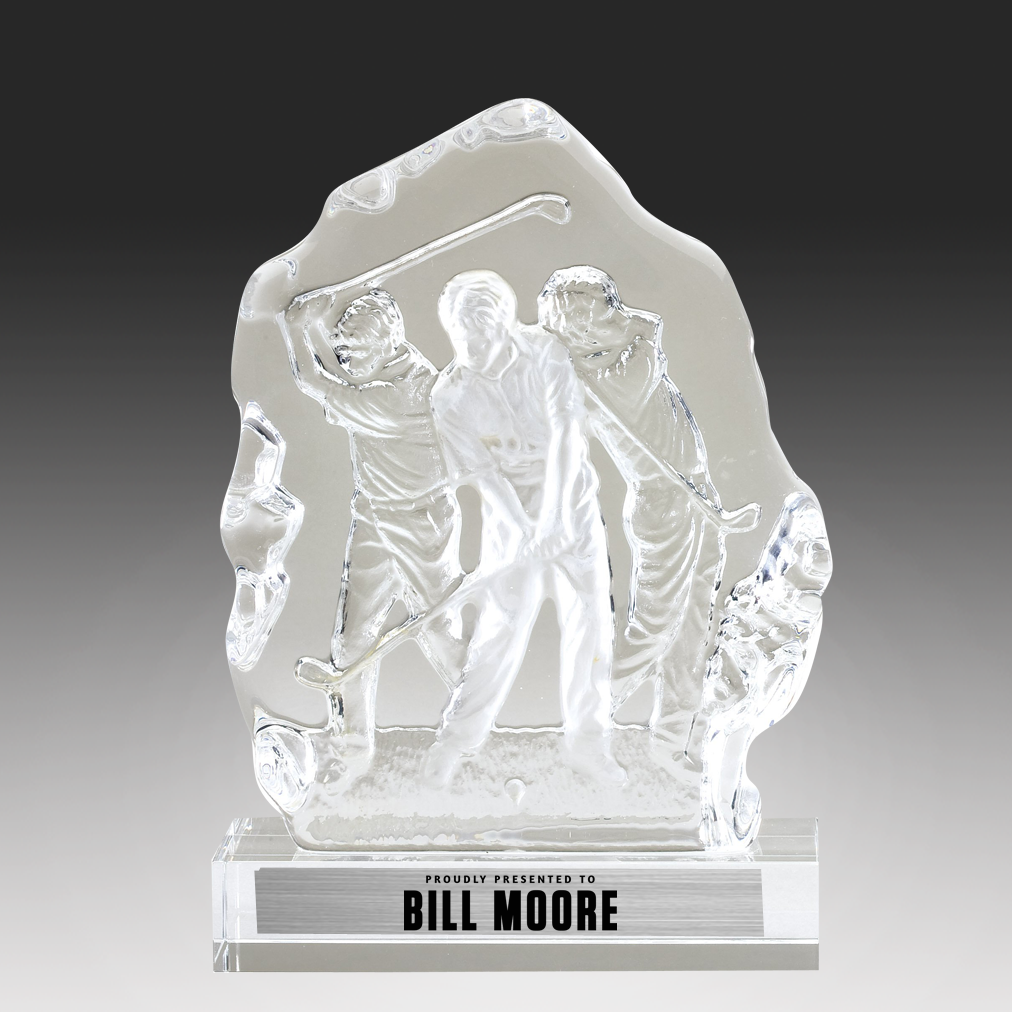 Crystal Golf Ice Award
