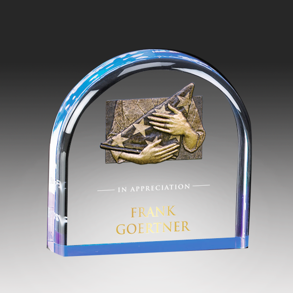 Arch Top Dome Acrylic Award