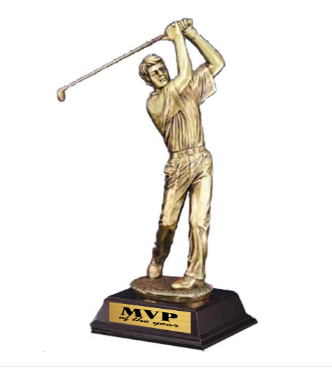 Imperial Golfer, Male Swing