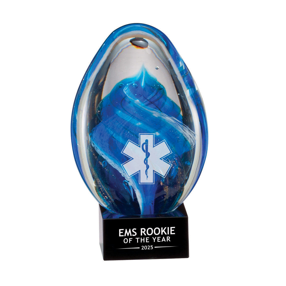 6.5" Art Glass Sculpture
