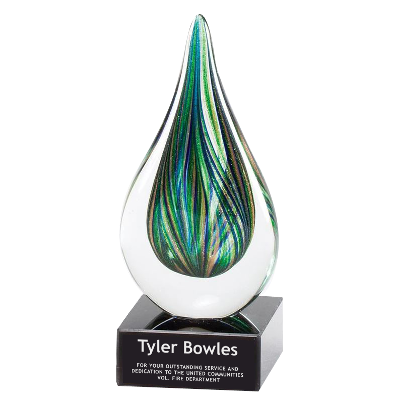 7" Art Glass Sculpture