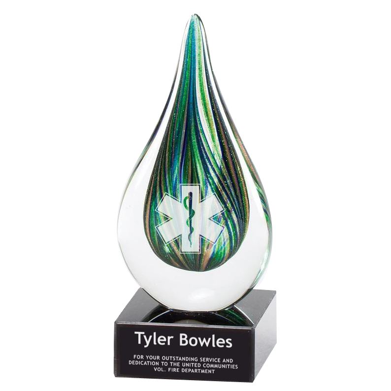 7" Art Glass Sculpture