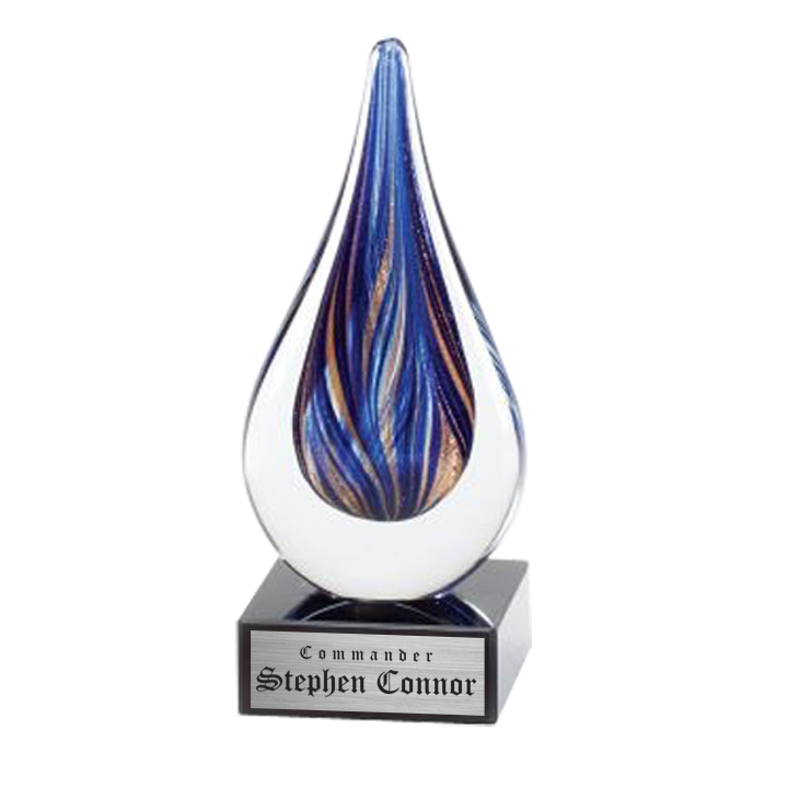 Art Glass Sculpture 7"