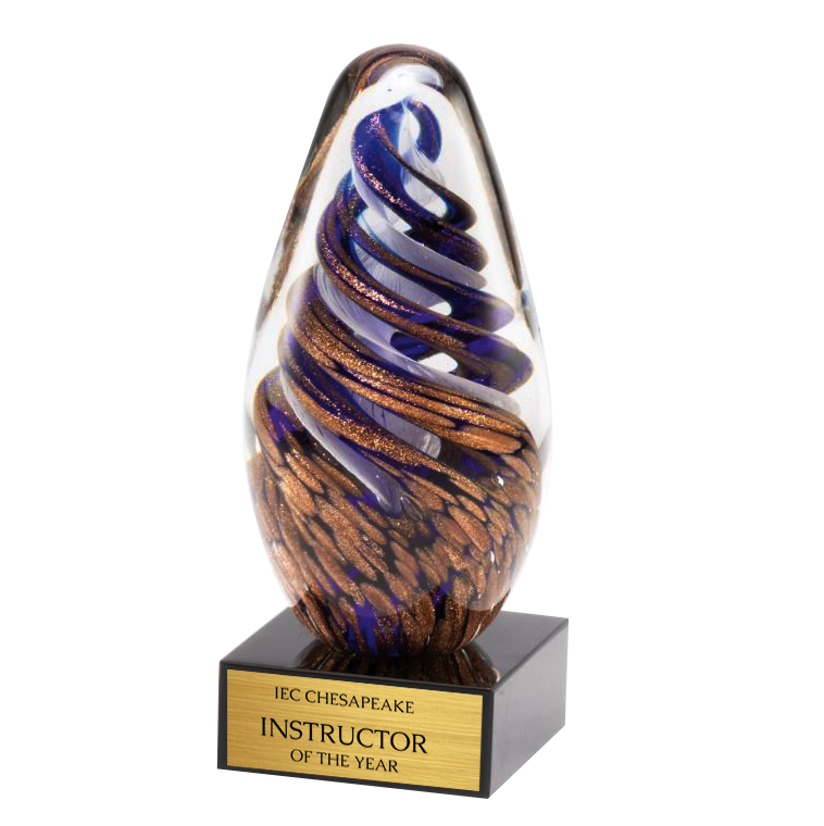 6.75" Art Glass Award
