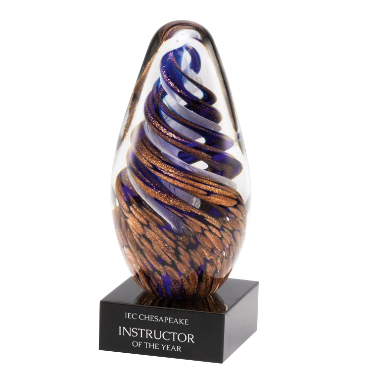 6.75" Art Glass Award