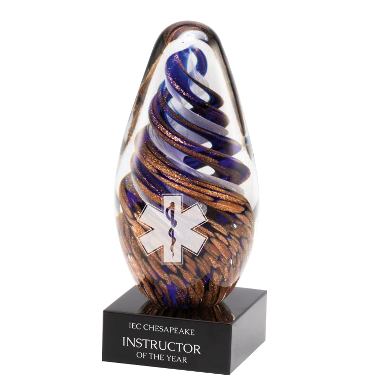6.75" Art Glass Award