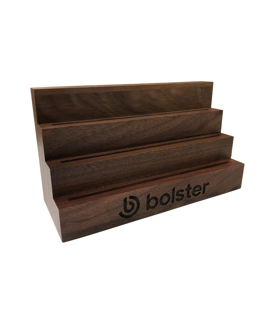 Solid Walnut Coin Display Rack