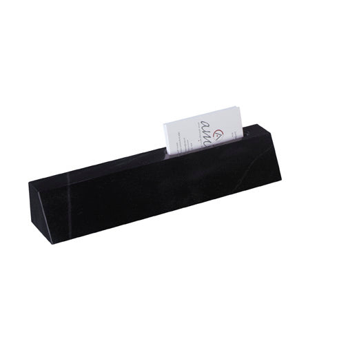 Marble Desk Wedge with Business Card Holder
