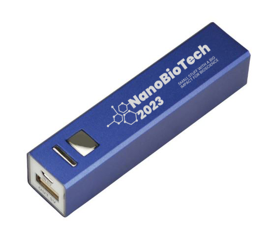 Aluminum USB Power Banks - 3.75" x .875"
