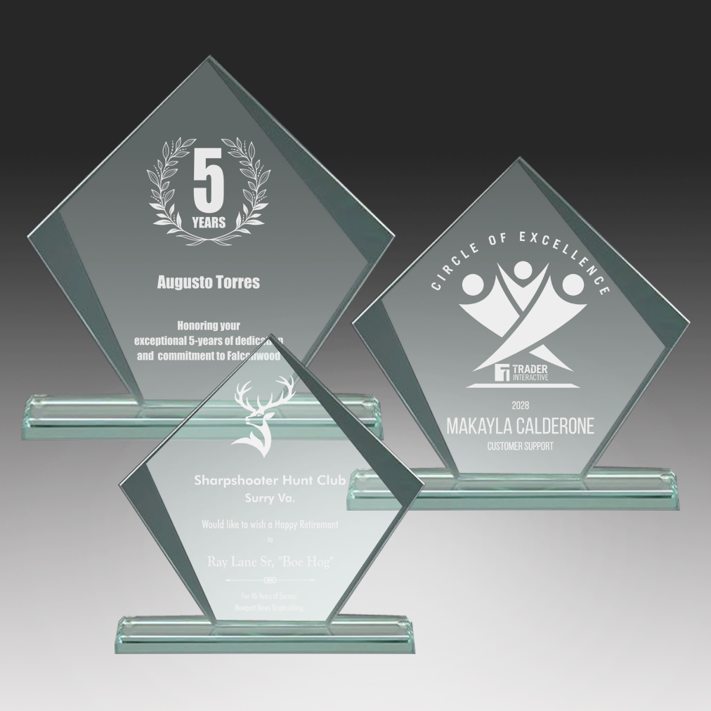 JADE DIAMOND GLASS AWARD