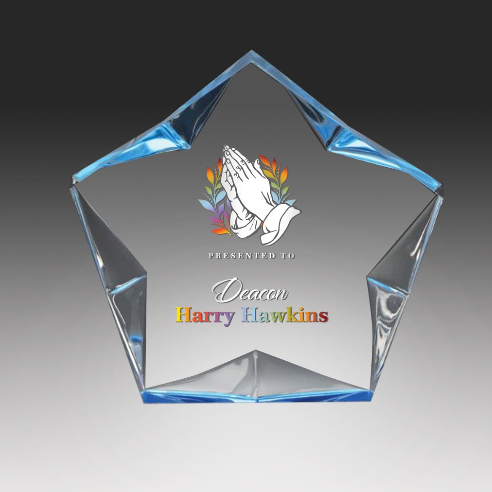 Star Spectra Acrylic Award