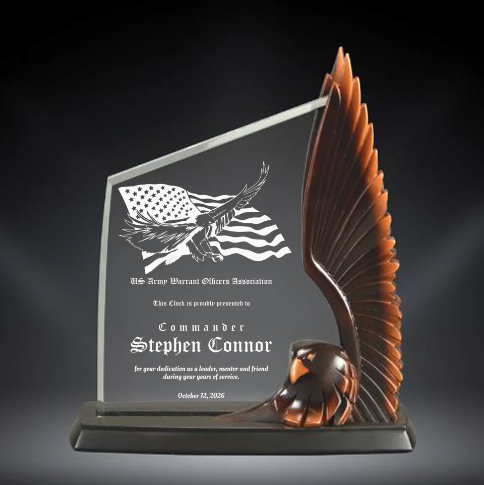Resin and Acrylic Eagle