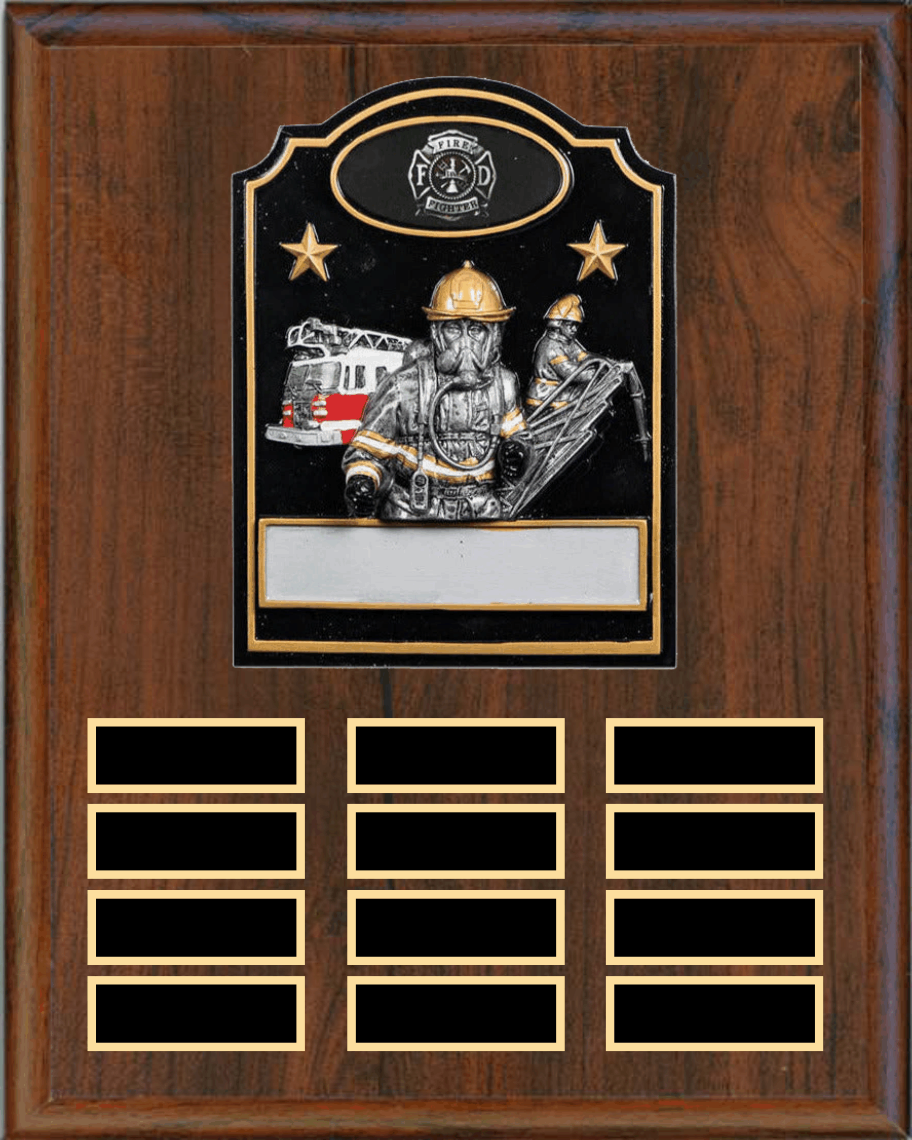 Perpetual Plaque with 12 Plates and RESIN