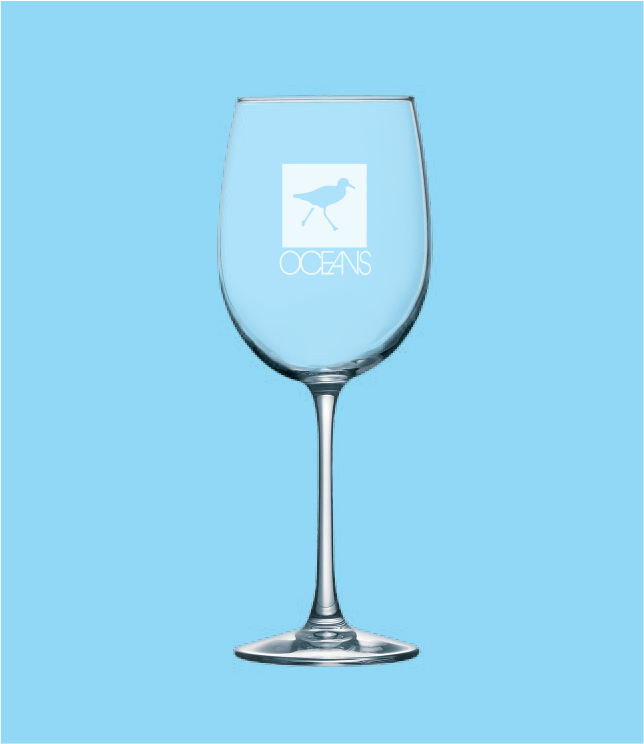 OCEANS Wine Glass