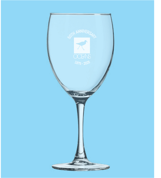 OCEANS Wine Glass