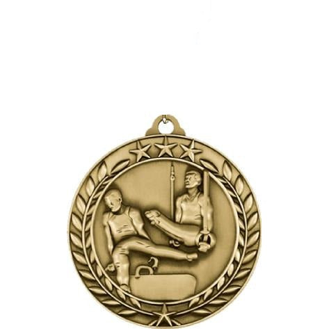 Wreath Antique Medallion - Athletics