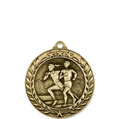 Wreath Antique Medallion - Athletics