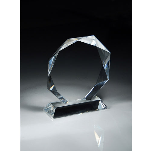 Faceted Octagon Crystal