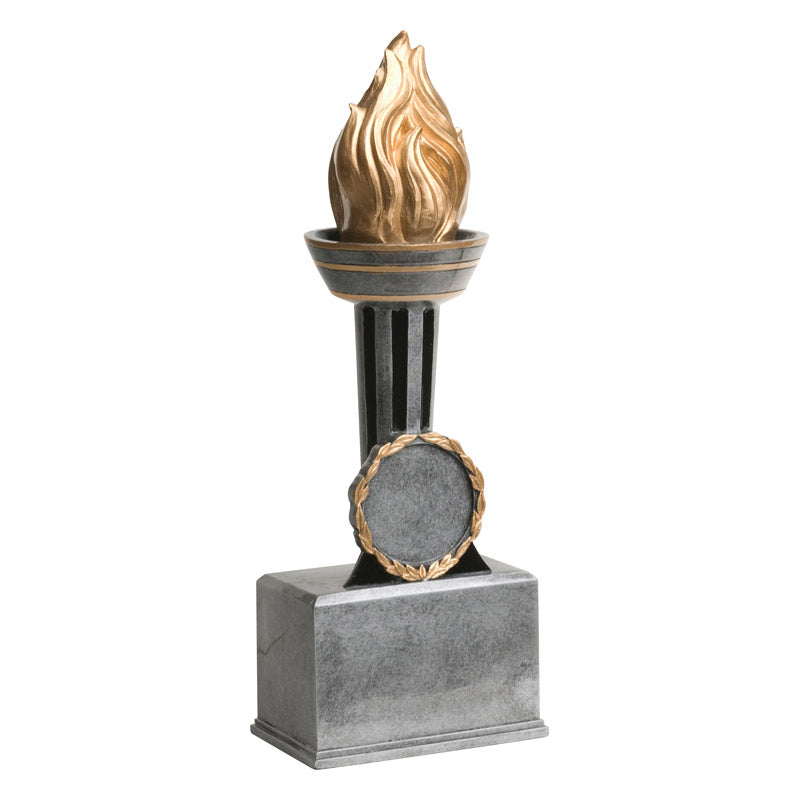 Victory Torch with 2" logo