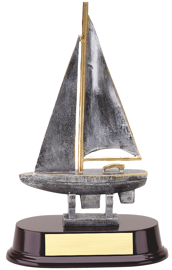 9" SAILBOAT RESIN