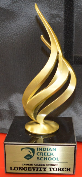 Achievement Flame on Marble Base