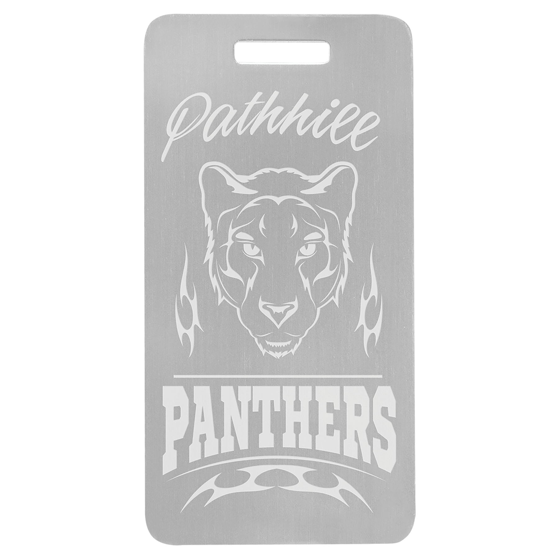 Anodized Aluminum Luggage Tag