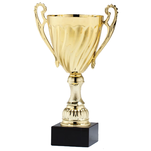 Metal Twist Trophy Cup