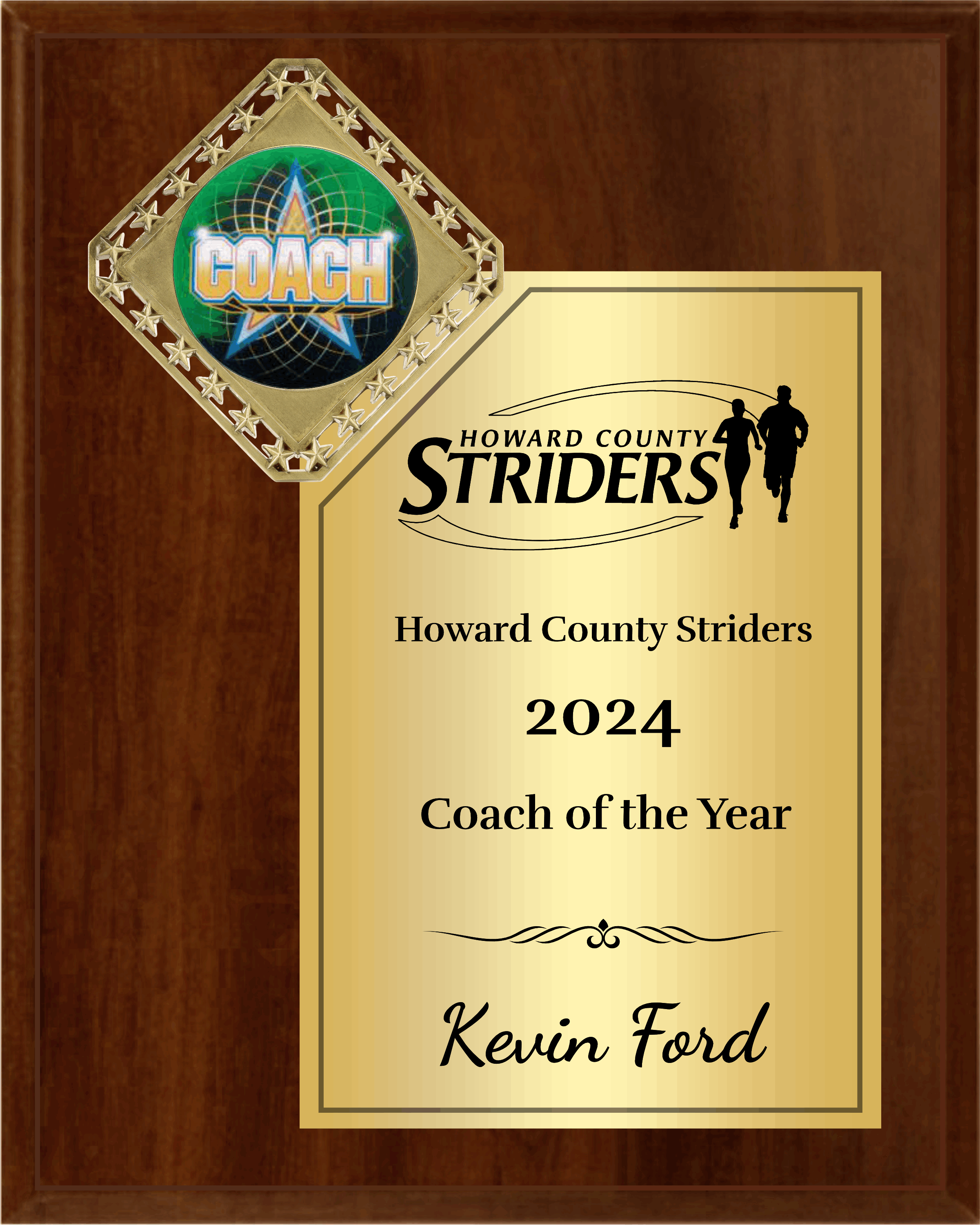 Diamond Medallion Plaque