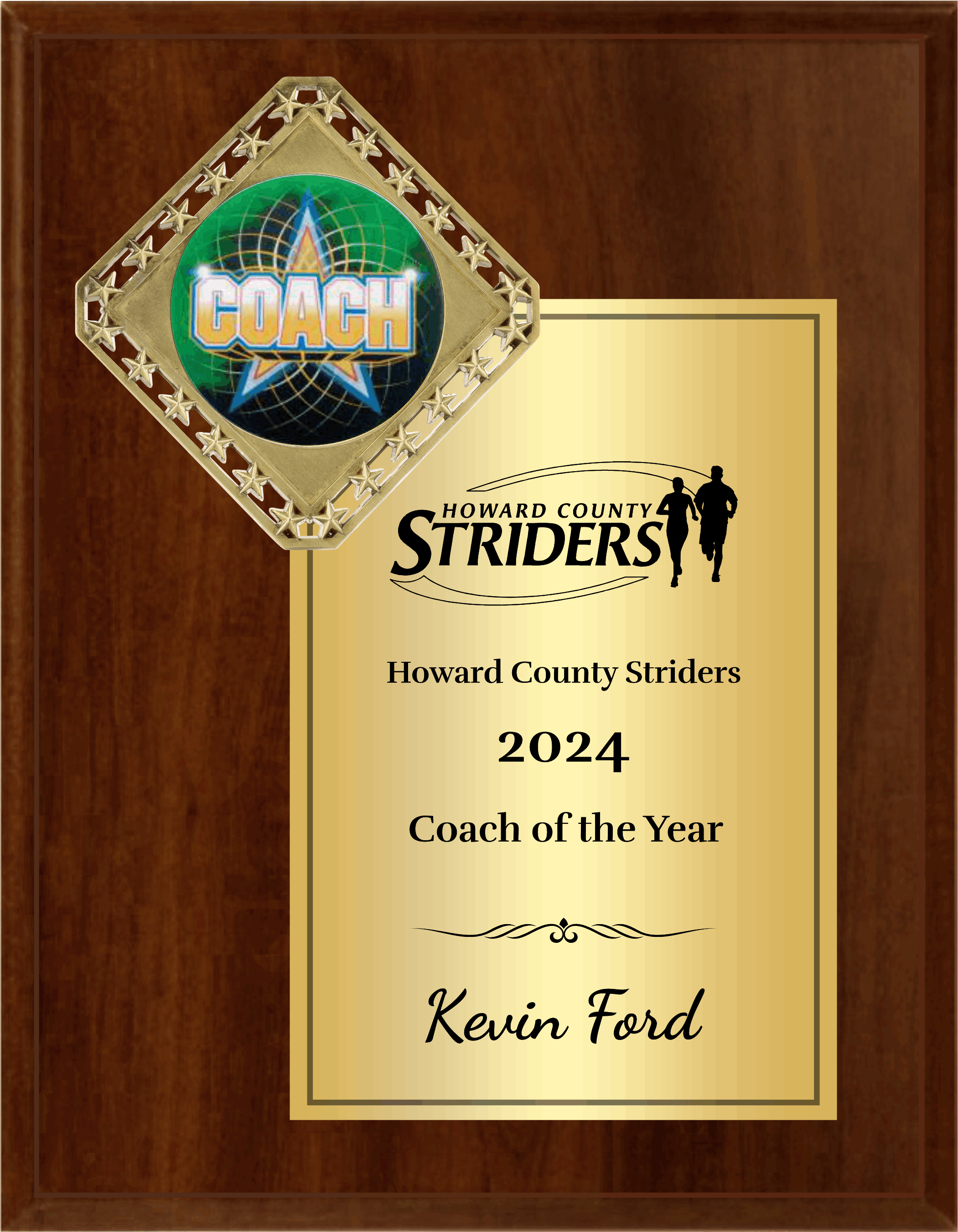 Diamond Medallion Plaque