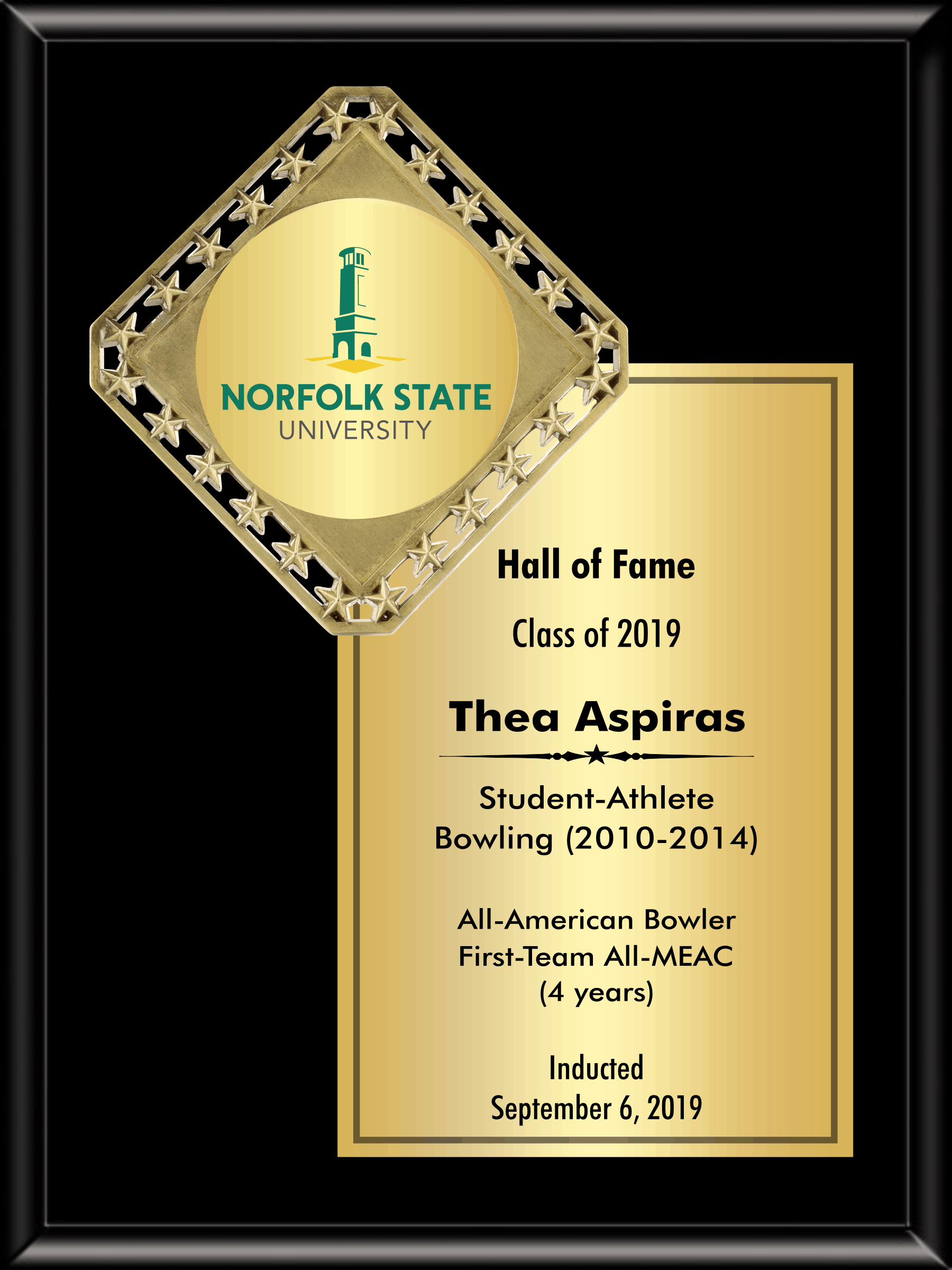 Diamond Medallion Plaque