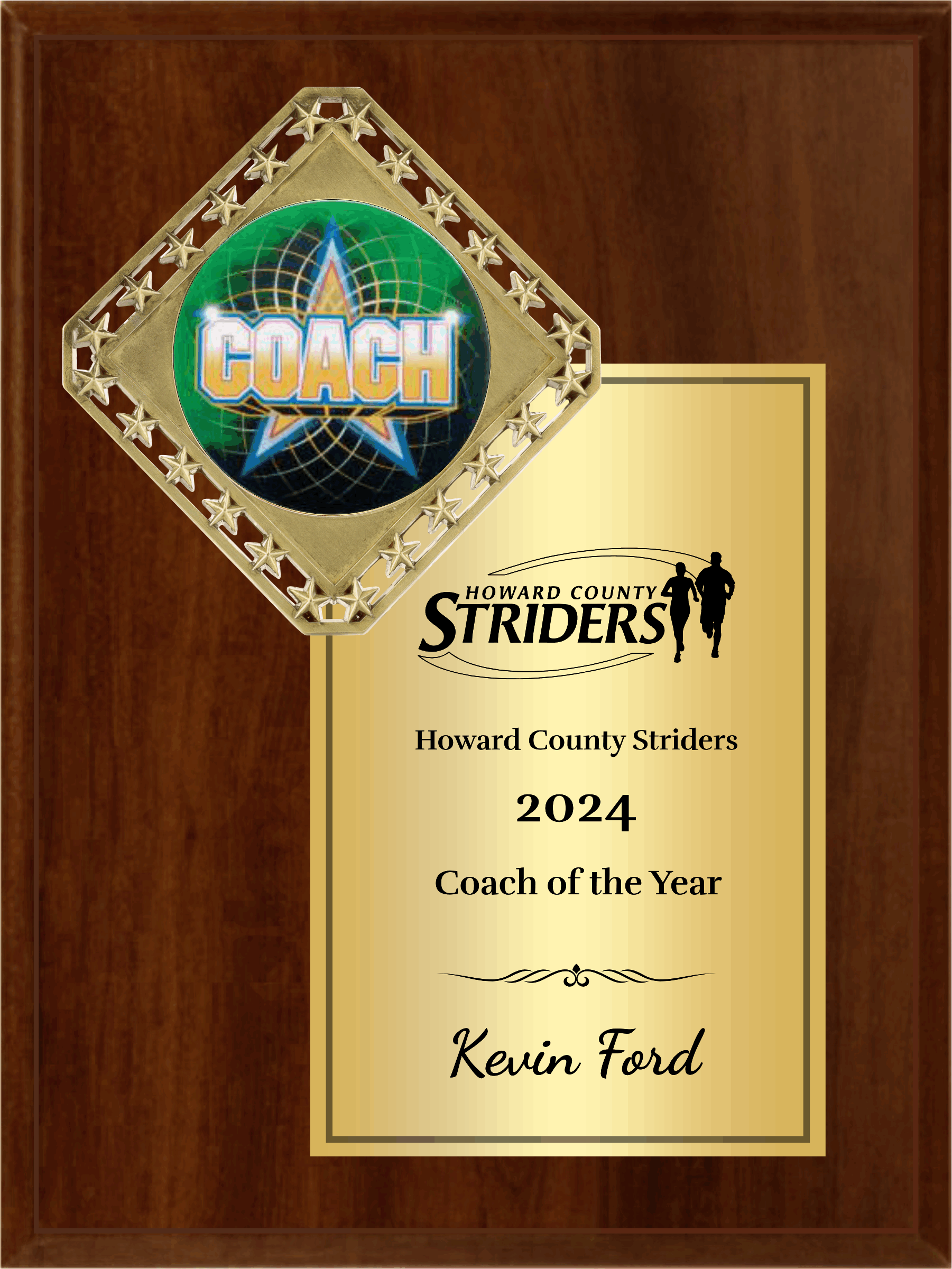 Diamond Medallion Plaque