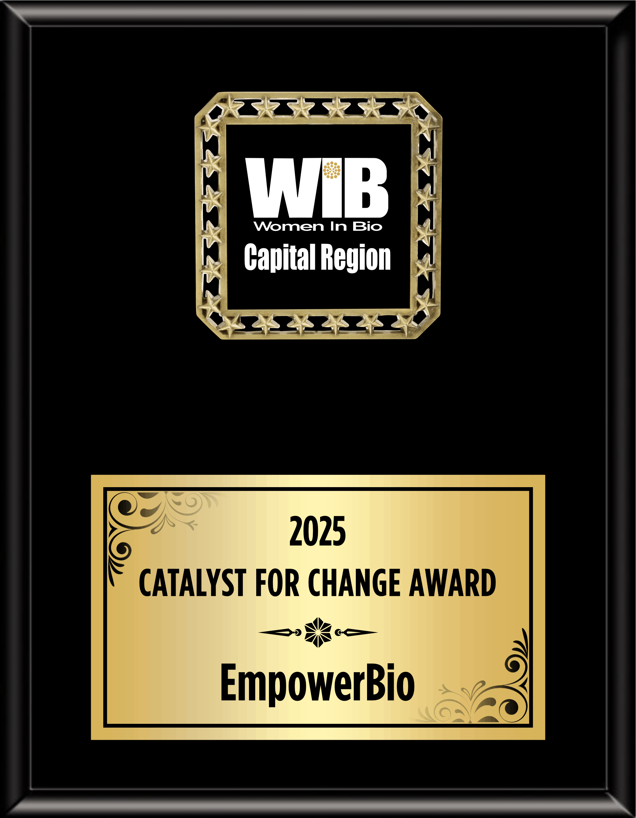 Square Star Medallion Plaque