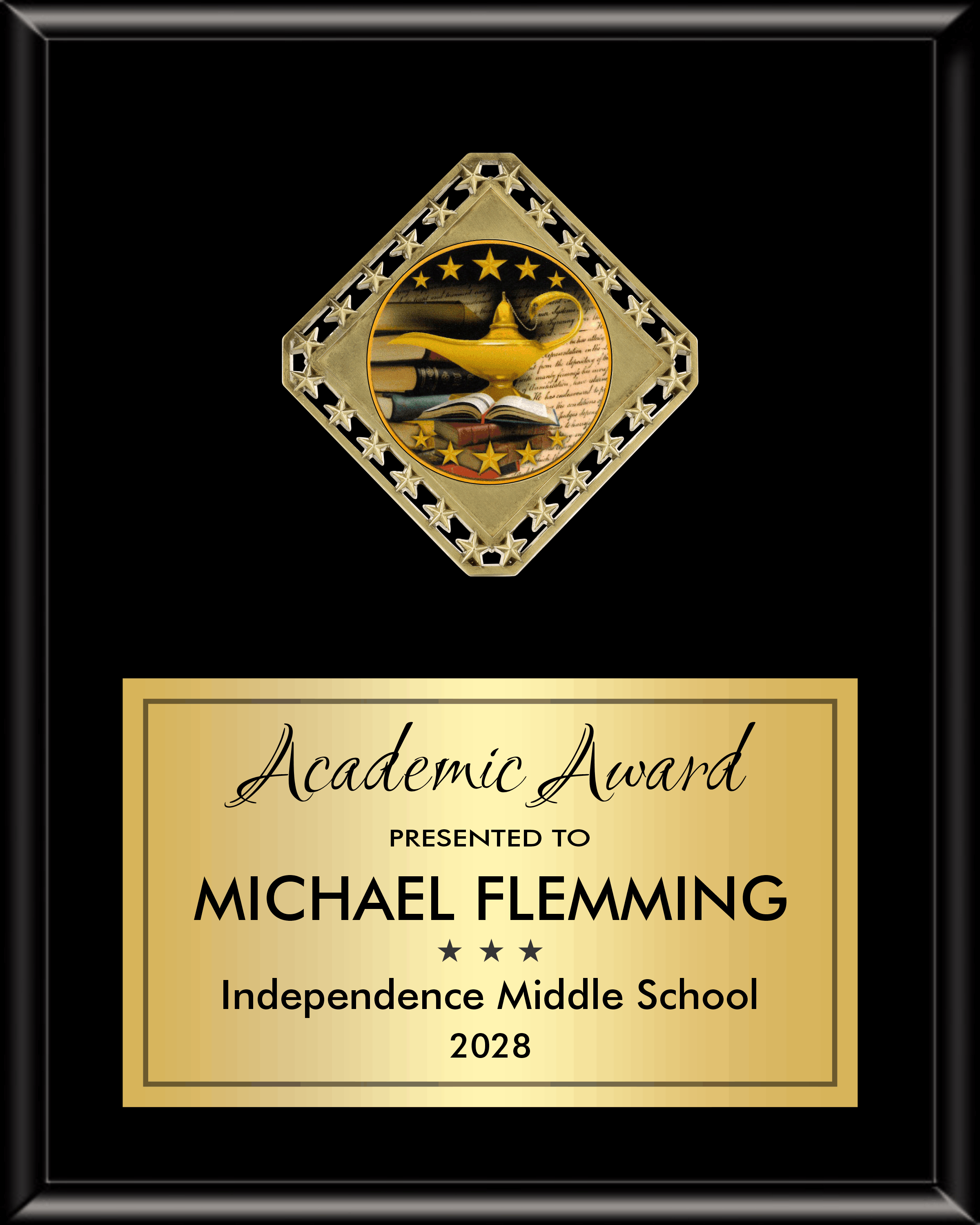 Diamond Plaque Series - Vertical Plaque