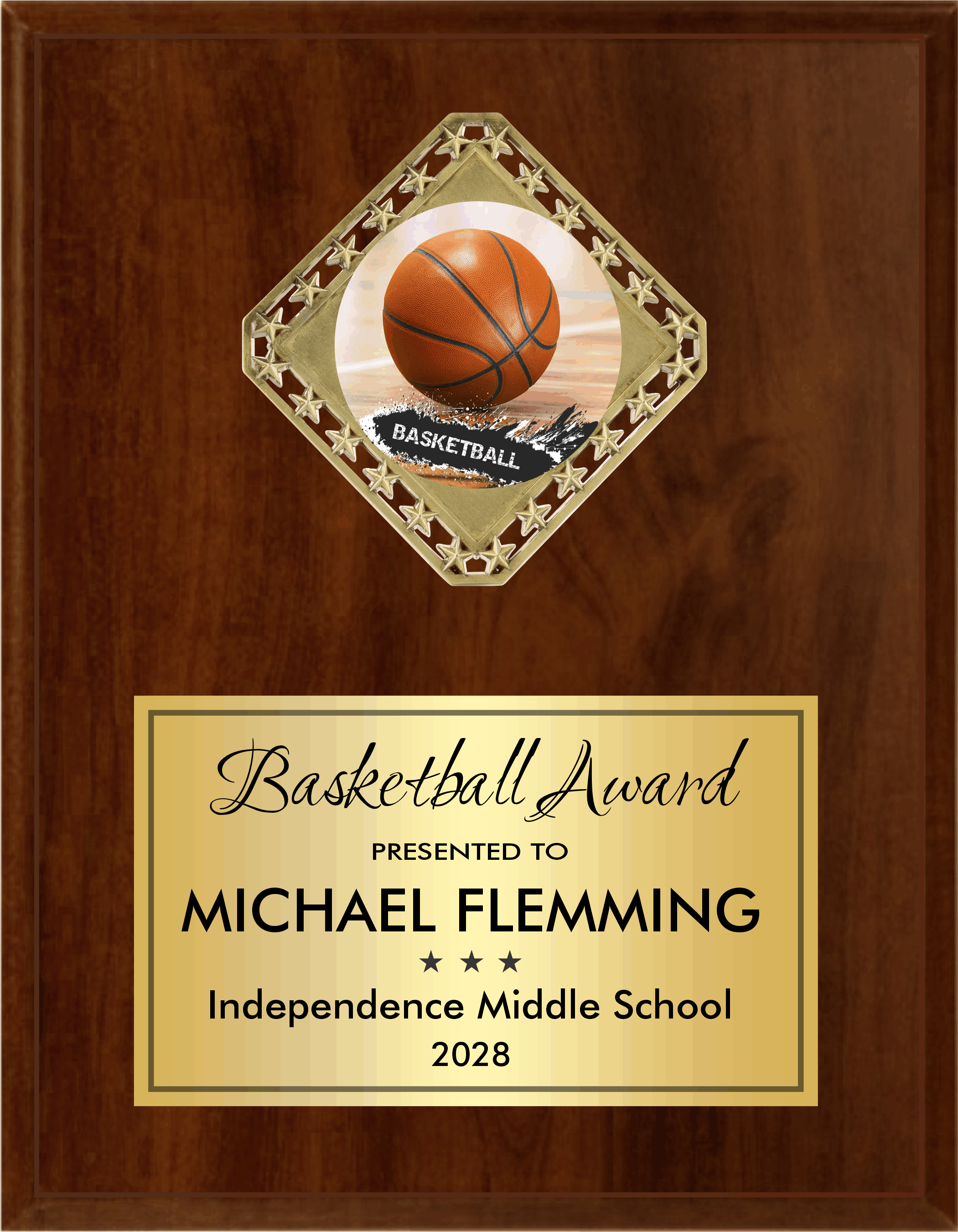 Diamond Plaque Series - Vertical Plaque