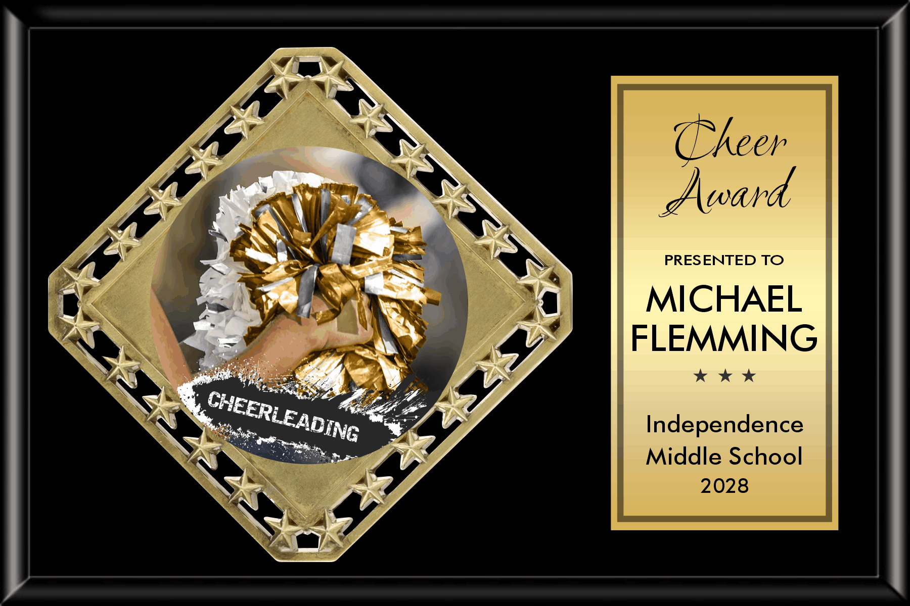 Diamond Plaque Series - Horizontal Plaque