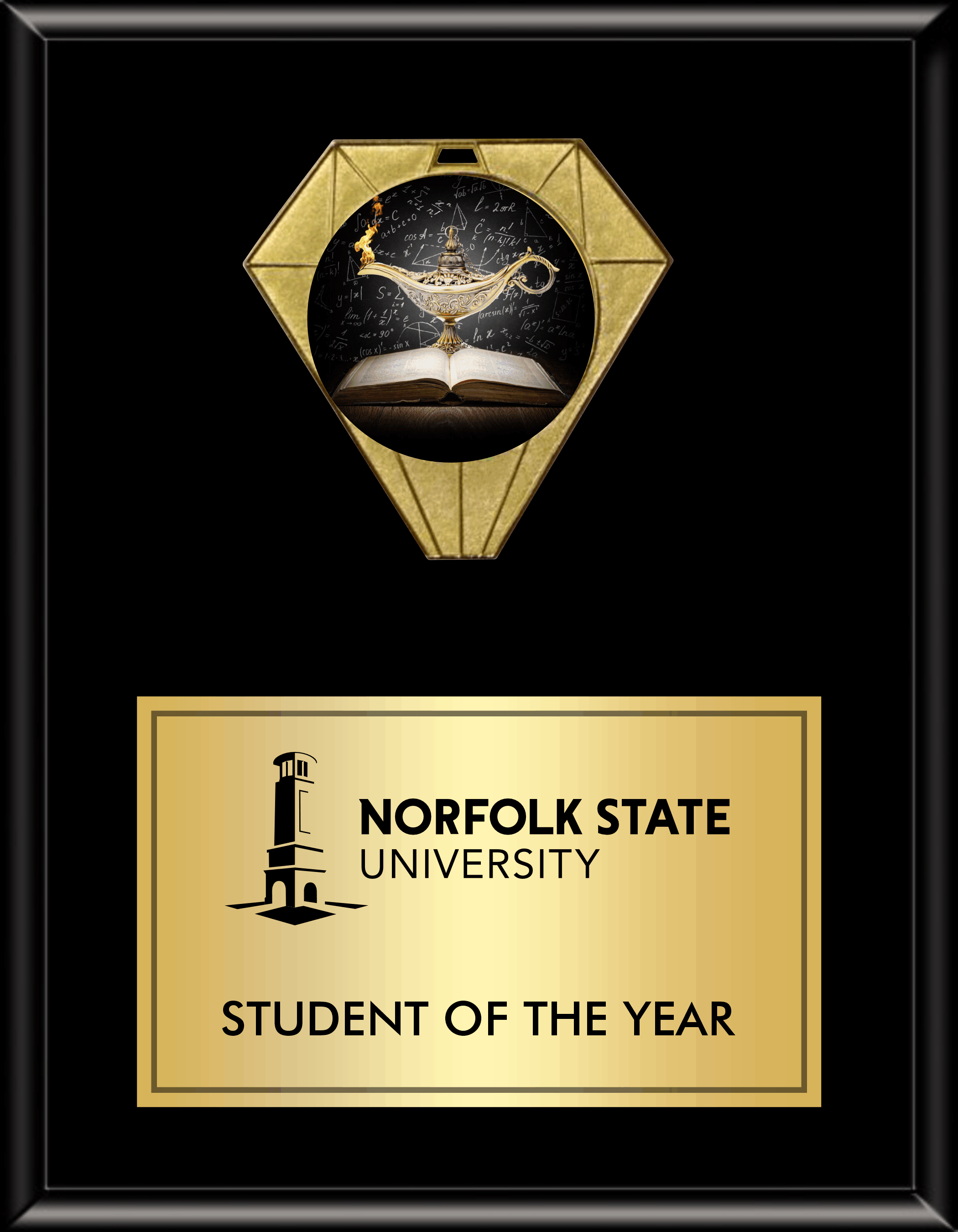 Jewel Plaque Series Vertical Plaque