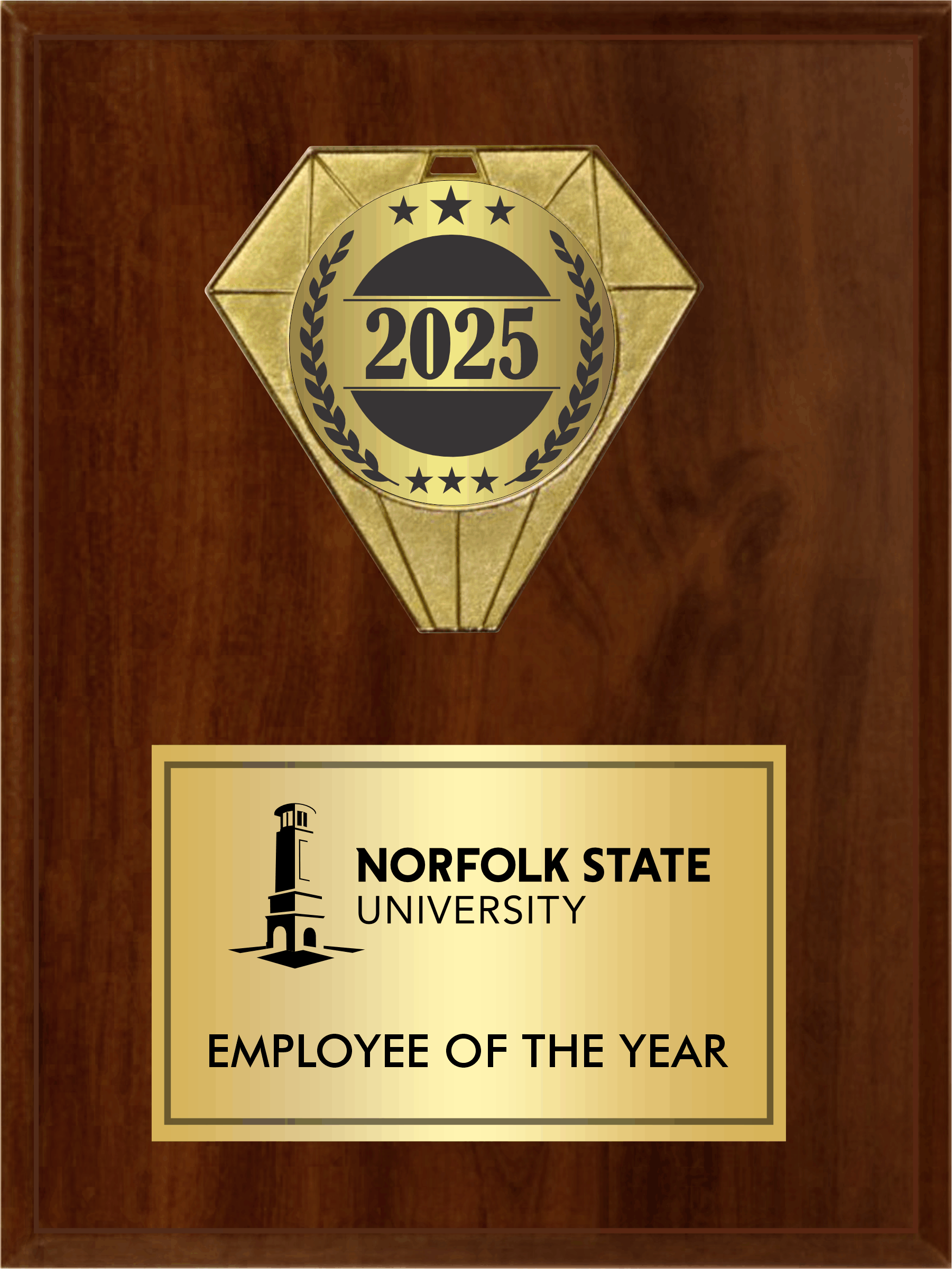 Jewel Plaque Series Vertical Plaque