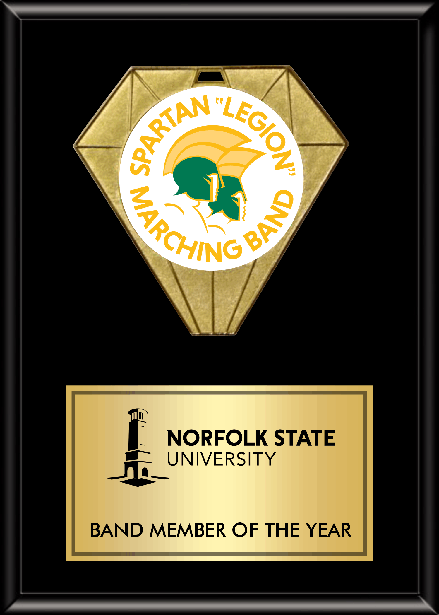 Jewel Plaque Series Vertical Plaque