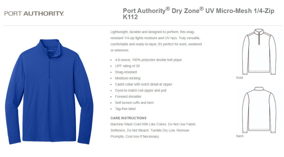 OCEANS Men's Quarter Zip
