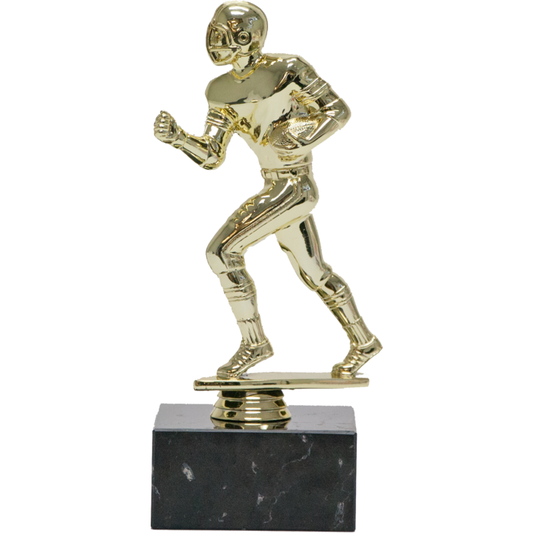 Champions Series Trophy on Black Marble Base